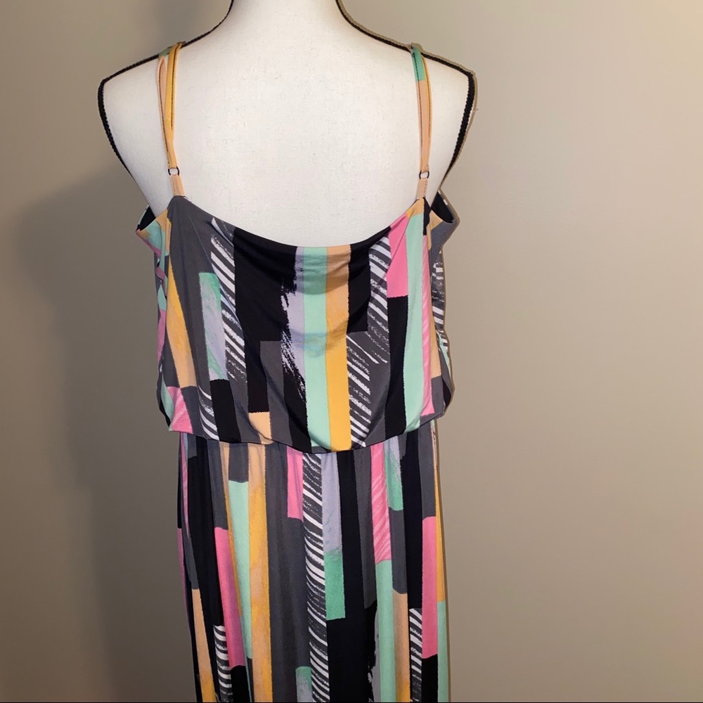 Style & Co Sleeveless Abstract Pattern Dress - Picture 4 of 5